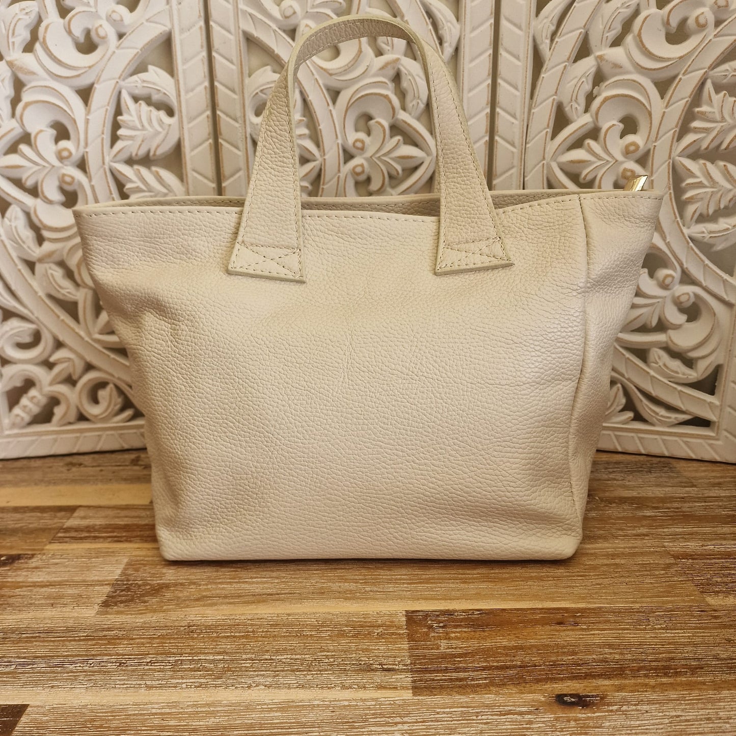 bolso piel personalizable nombre