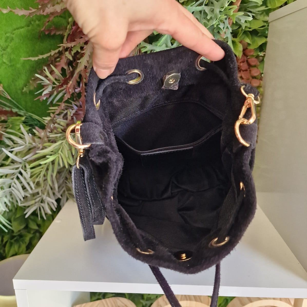 Bolso bombonera Serraje Paris