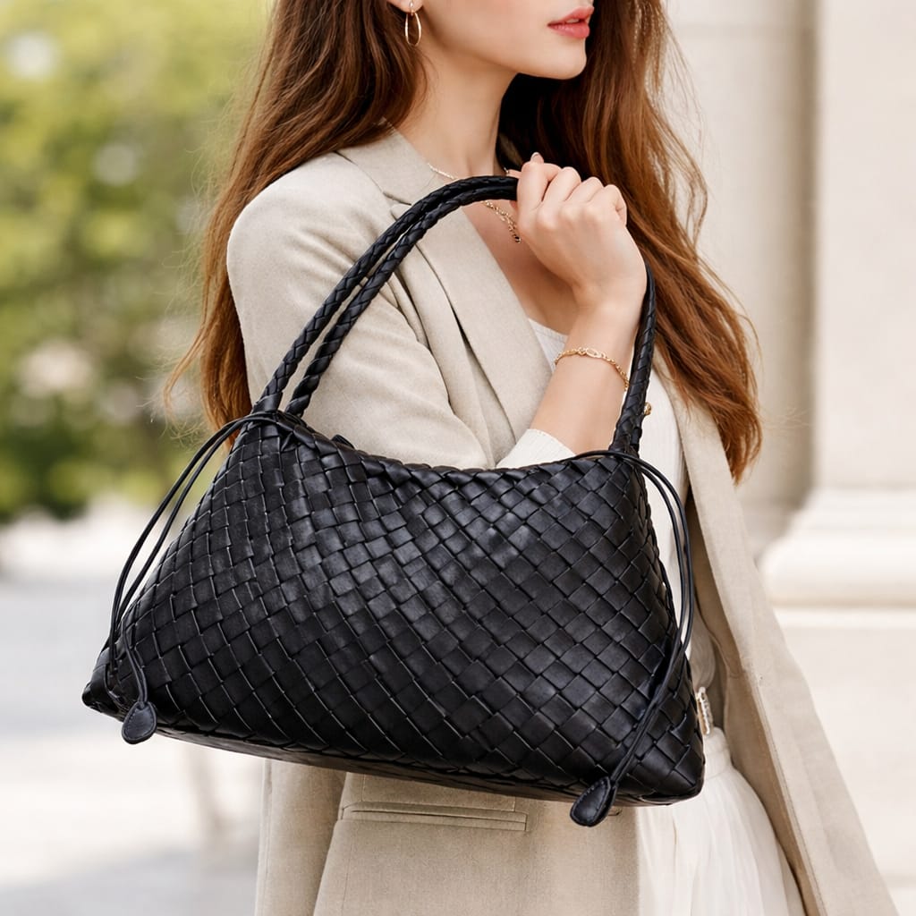 👜 Bolso Trenzado para Mujer