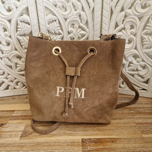 bolso ante personalizable iniciales