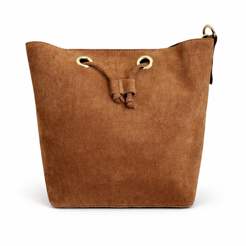 Bolso serraje tipo bucket personalizable