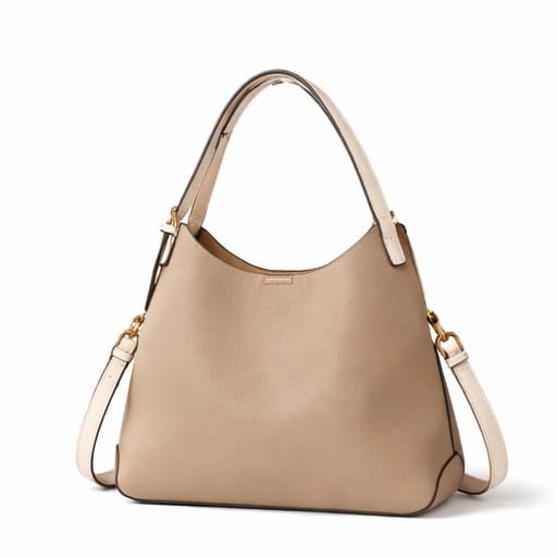 Bolso Beige de Polipiel para Mujer – Elegante y Cómodo